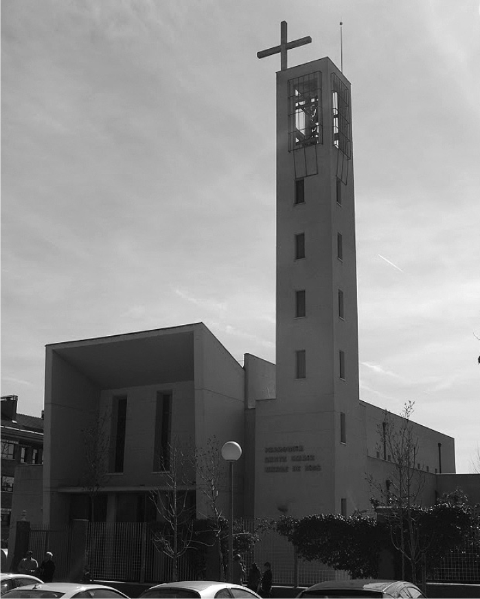 Las treinta y tres iglesias más espeluznantes de Madrid 28 Santa María Madre de Dios. 2002.