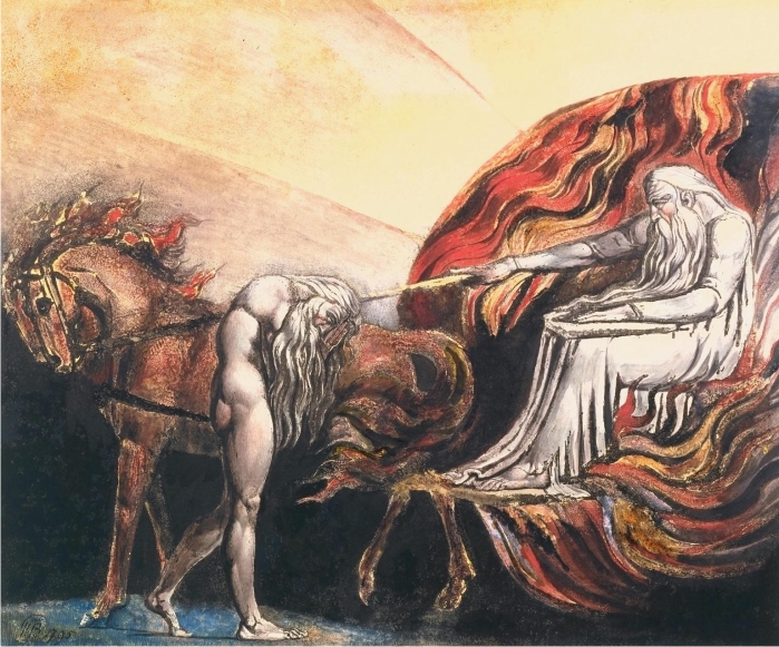 Elohim creando a Adán. William Blake (DP)