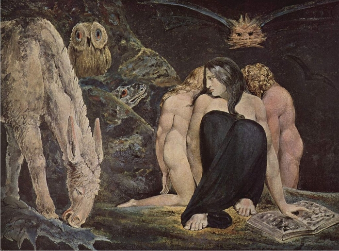 La noche de júbilo de Enitharmon. William Blake (DP)
