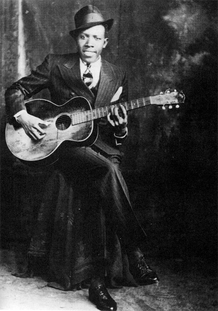 Robert Johnson ca. 1935 Hooks Bros Delta Haze Corp.