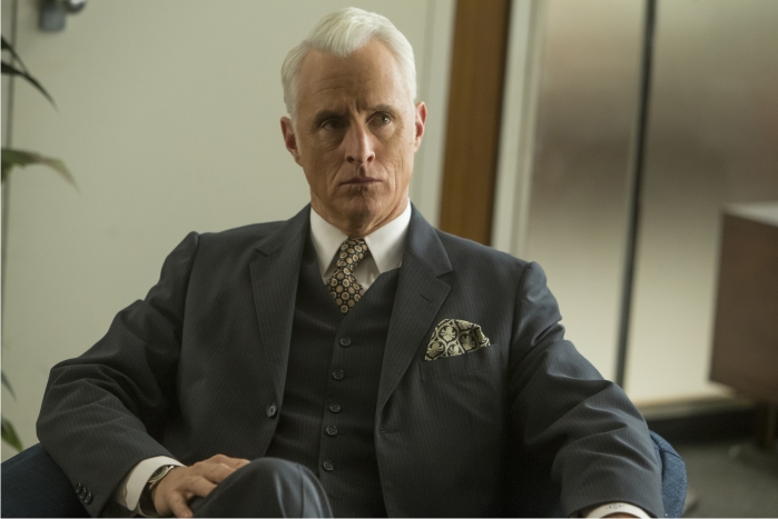 Mad Men: el ayer, el hoy y el abismo 5 Roger Sterling (John Slattery). Imagen: AMC, Canal+.