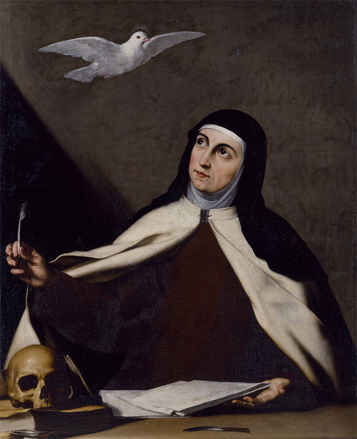 Una rockstar renacentista 1 Sanra Teresa de Jesús José de Ribera ca. 1645