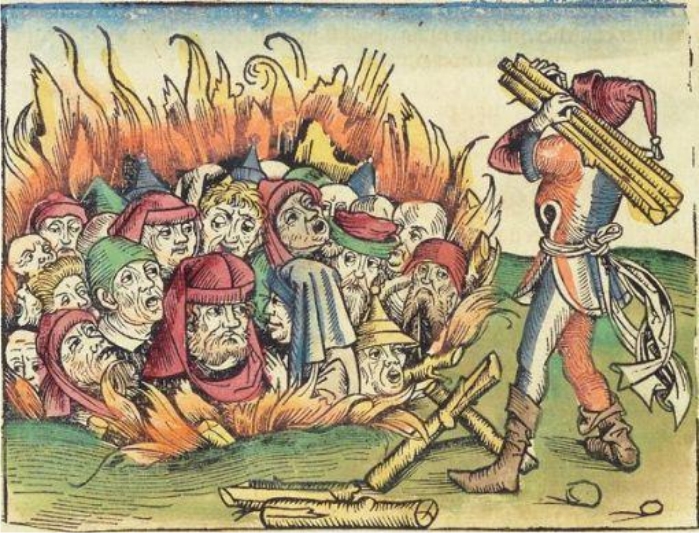 Ilustración de Las Crónicas de Nuremberg, siglo XV (DP)