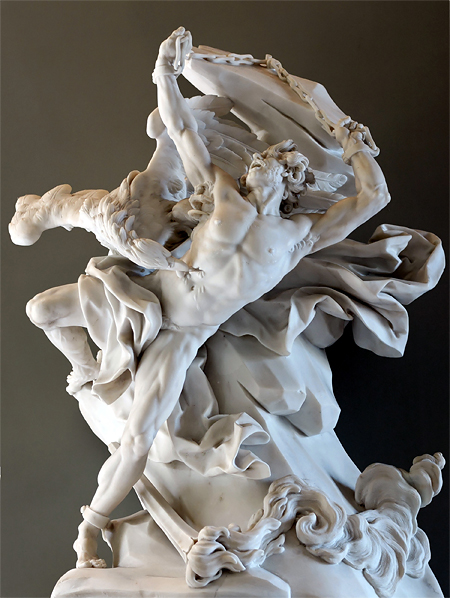 ¿Qué escultura parece que fuera a cobrar vida? 5 5