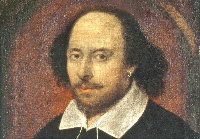 El retrato de Chandos, el más verosímil de William Shakespeare según los expertos. Atribuido a John Taylor. (DP)