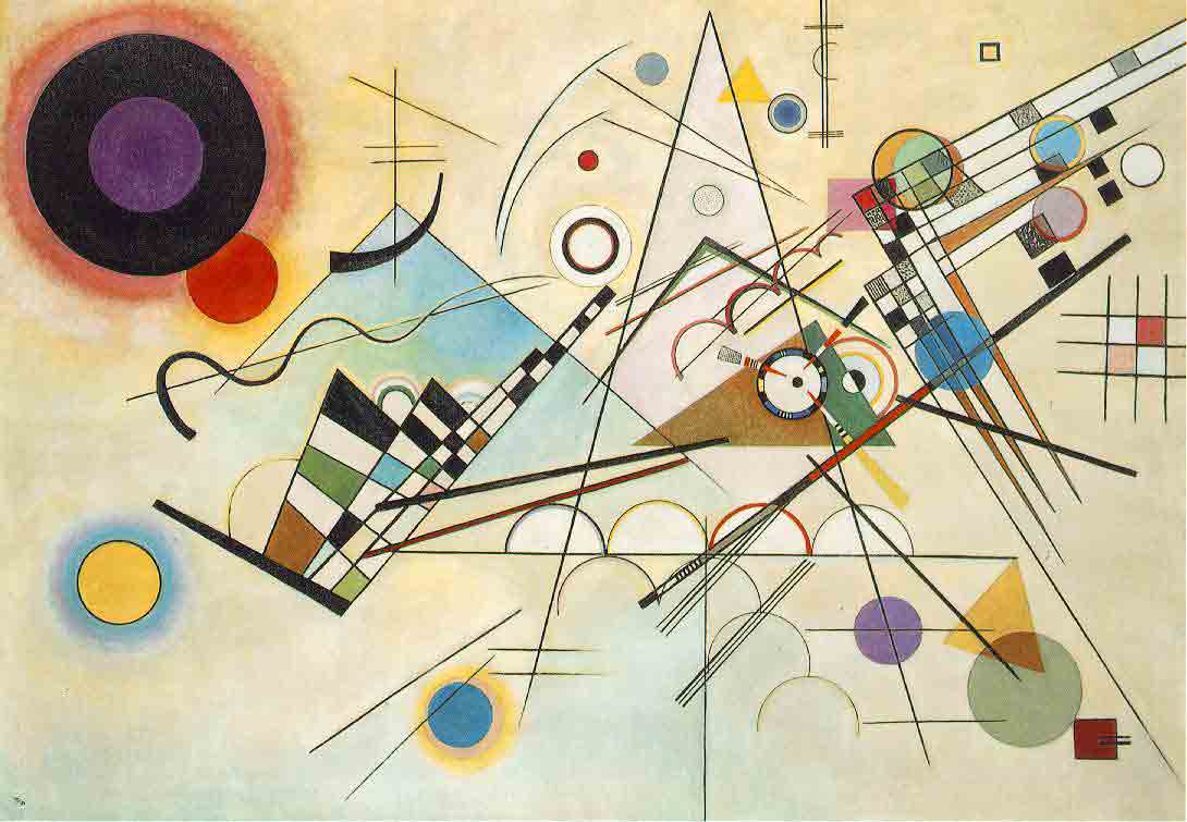 Wassily Kandinsky. Composition VIII (1923).
