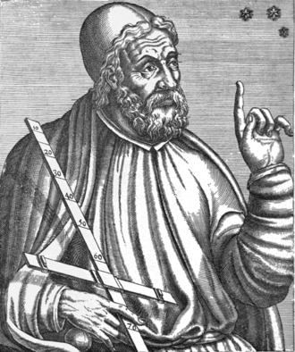 Claudio Ptolomeo, el último gran astrónomo griego, tal y como era representado en la era barroca (imagen: DP)