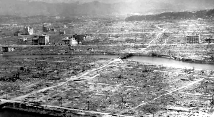 Efectos de la bomba atómica sobre la ciudad de Hiroshima (DP)