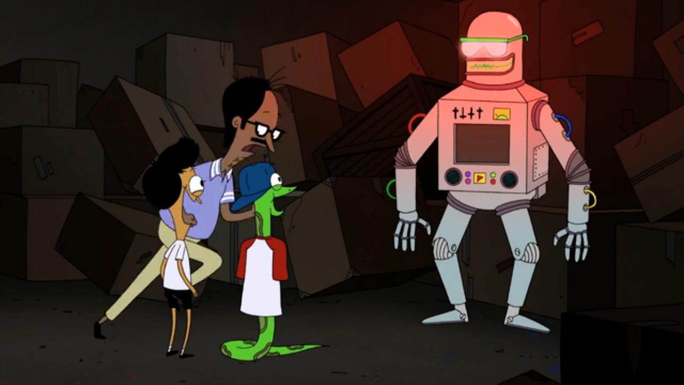 El gran idiota contemporáneo: retrato del pater familias en las series de animación 2 Partybot