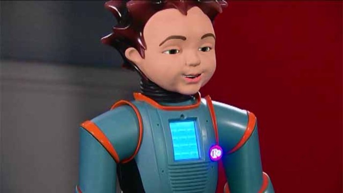 El robot Milo se utiliza en la educación de niños con autismo