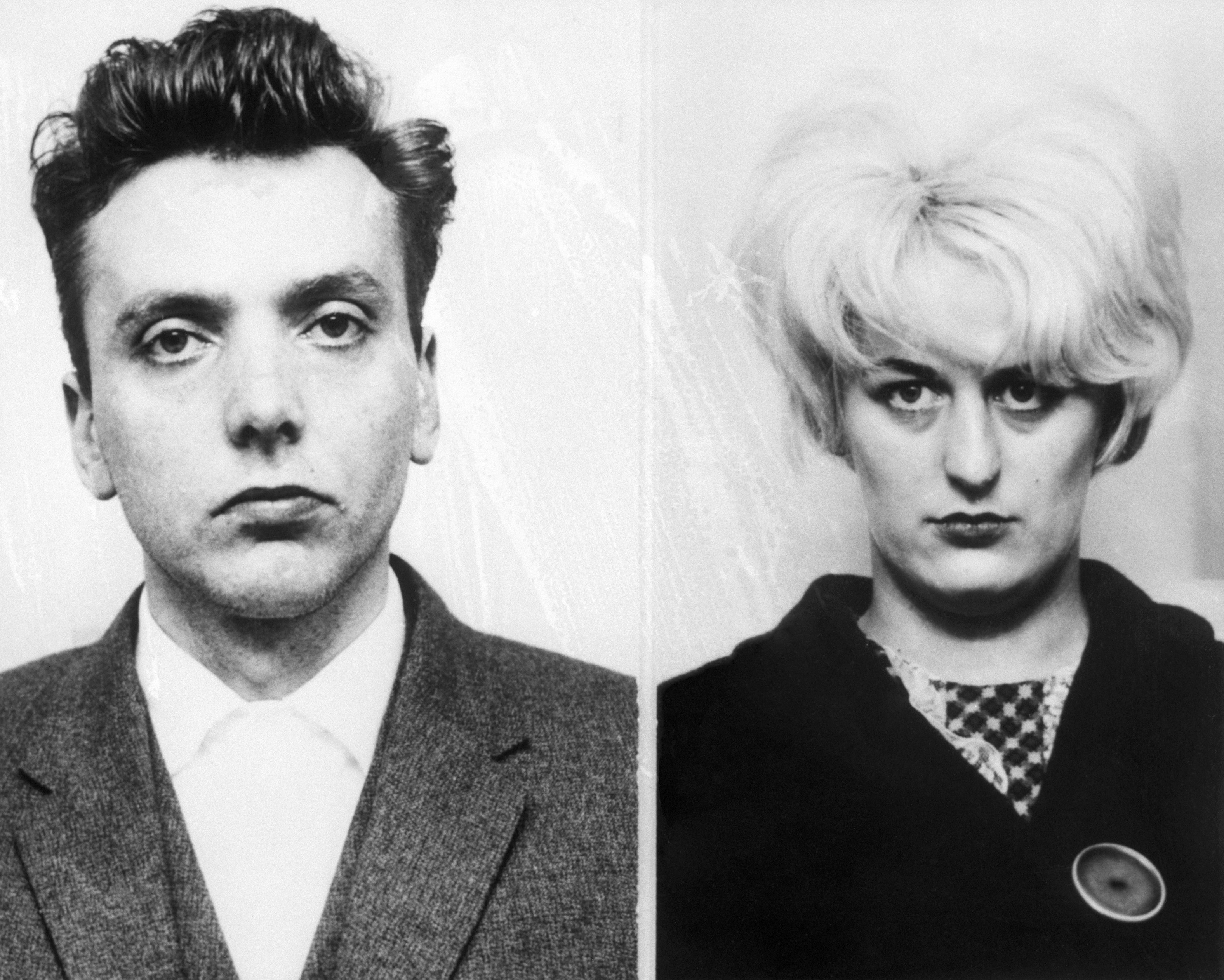 England, UK --- Original caption: CHESTER, ENGLAND-05/06/66-: Ian Brady (left) and his blonde mistress, Myra Hindley, were found guilty May 6 here of murder, in the sensational "Bodies of the Moor" trial. Both were sentenced to life imprisonment. --- Image by © Bettmann/CORBIS
