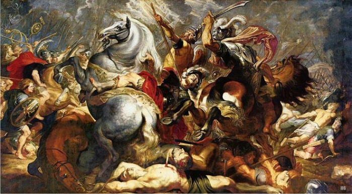 Muerte de Publio Decio Mus, por Rubens. (DP)