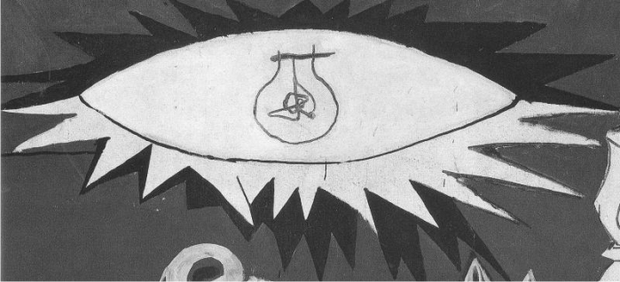 ¿Nació Dios en el mismo Bilbao? 1 Dios o algo haciéndose pasar por Él, detalle en el Guernica de Picasso. (DP)