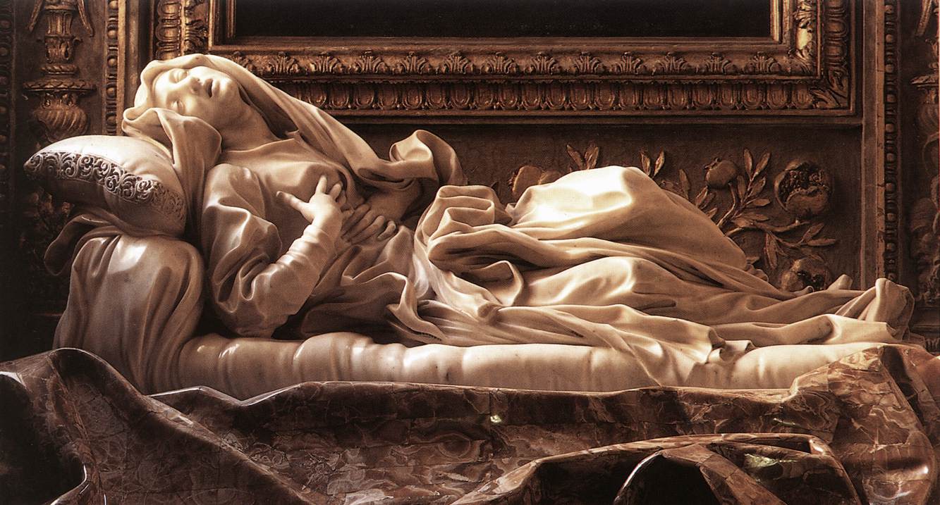 La enfermedad de las vírgenes 3 Detalle del Éxtasis de Santa Teresa (entre 1647 y 1651), de Gian Lorenzo Bernini. Fotografía: DP