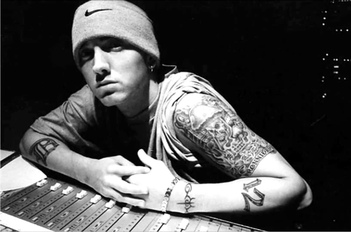 Guerra de bandas 5 Eminem. Imagen: Shady.