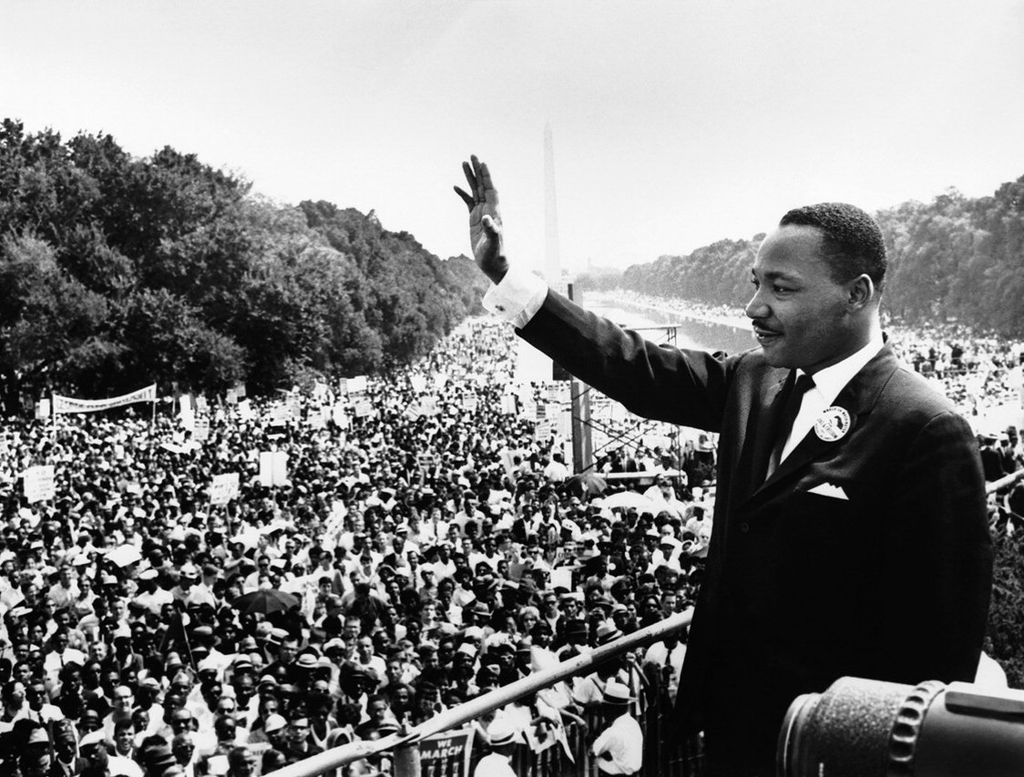 Martin Luther King Jr, 1963. Fotografía: (DP)