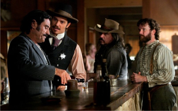 Escena de Deadwood. Imagen: HBO.
