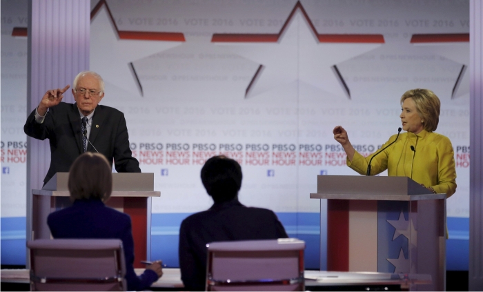 Bernie Sanders y Hillary Clinton. Foto: Cordon Press.