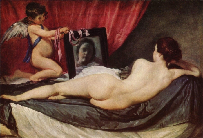 Venus del espejo, de Velázquez.