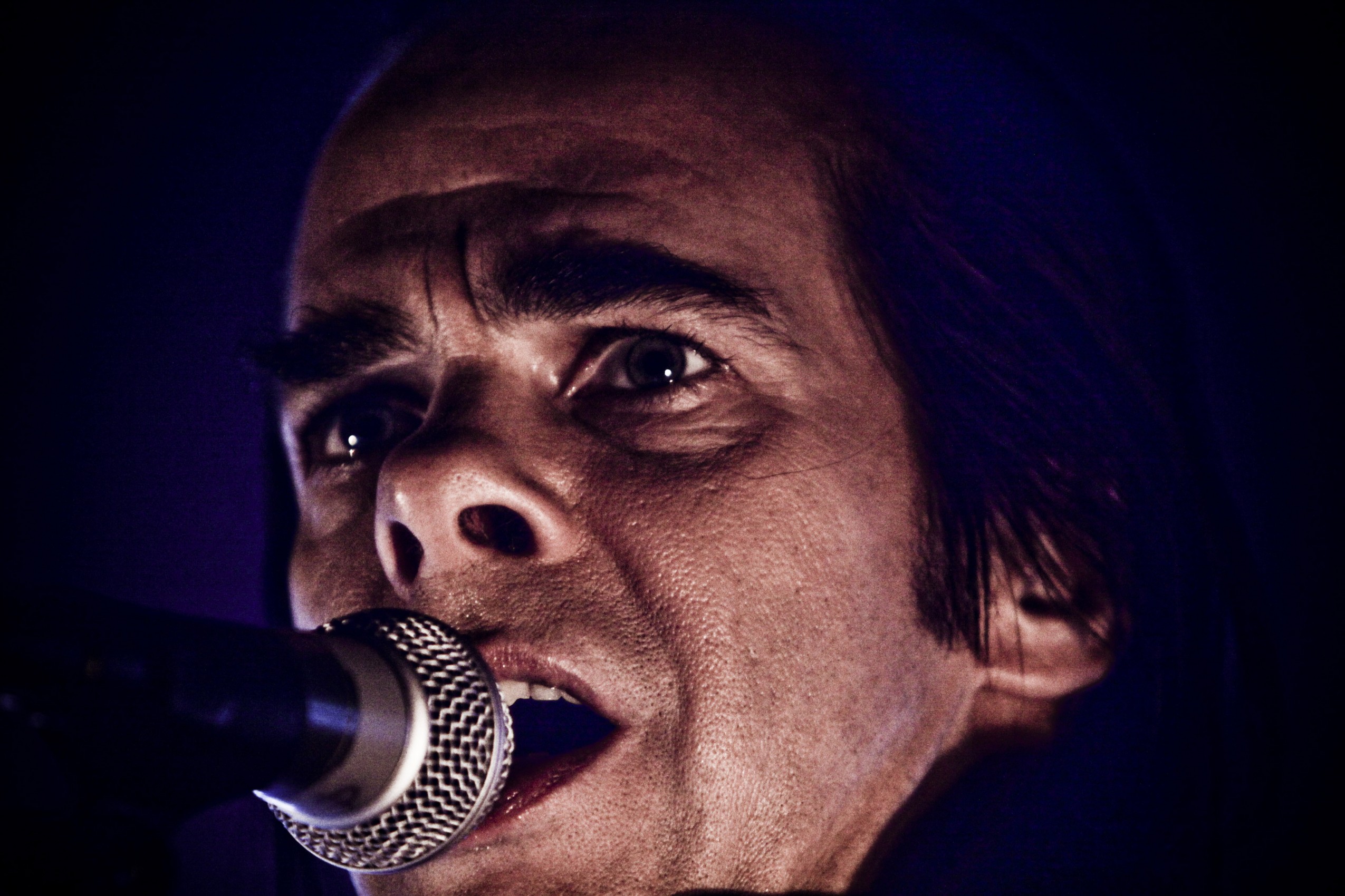 Paso de vosotros: breve historia del desprecio ilustre 1 07 Oct 2010, Rome, Italy --- Nick Cave perform in Rome. --- Image by © Simone Cecchetti/Corbis