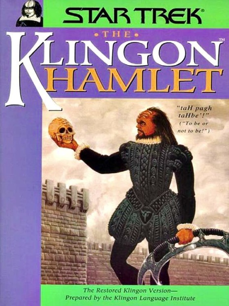 The klingon Hamlet. Imagen: The Klingon Language Institute.