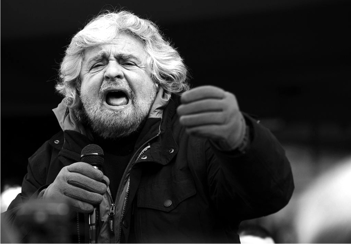 La Italia que pudo ser 3 Beppe Grillo. Foto: Niccolò Caranti (CC)