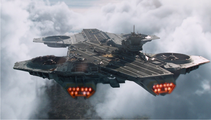 Noventa mil toneladas de diplomacia: una breve introducción a los portaaviones del siglo XXI 11 Imagen: Marvel Studios. (Clic para ampliar)