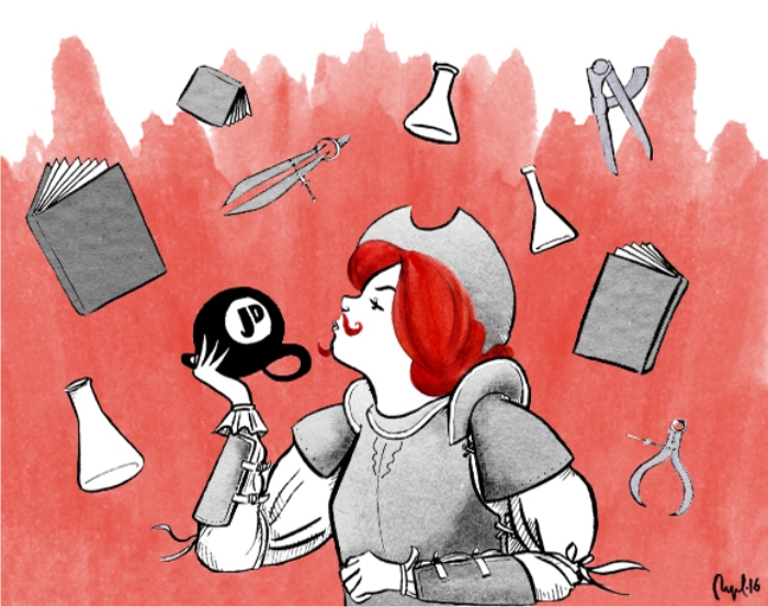 Ciencia o cultura, esa no es la cuestión, amigo Sancho 3 Ilustración de Raquel GU.