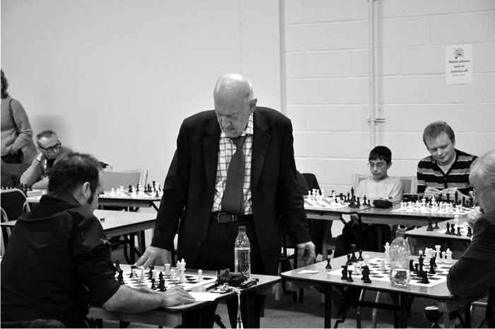 Víktor Korchnói en la London Chess Classic de 2010. Foto: Paweł Grochowalski (CC)