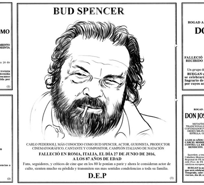 Obituario ilustrado: Bud Spencer