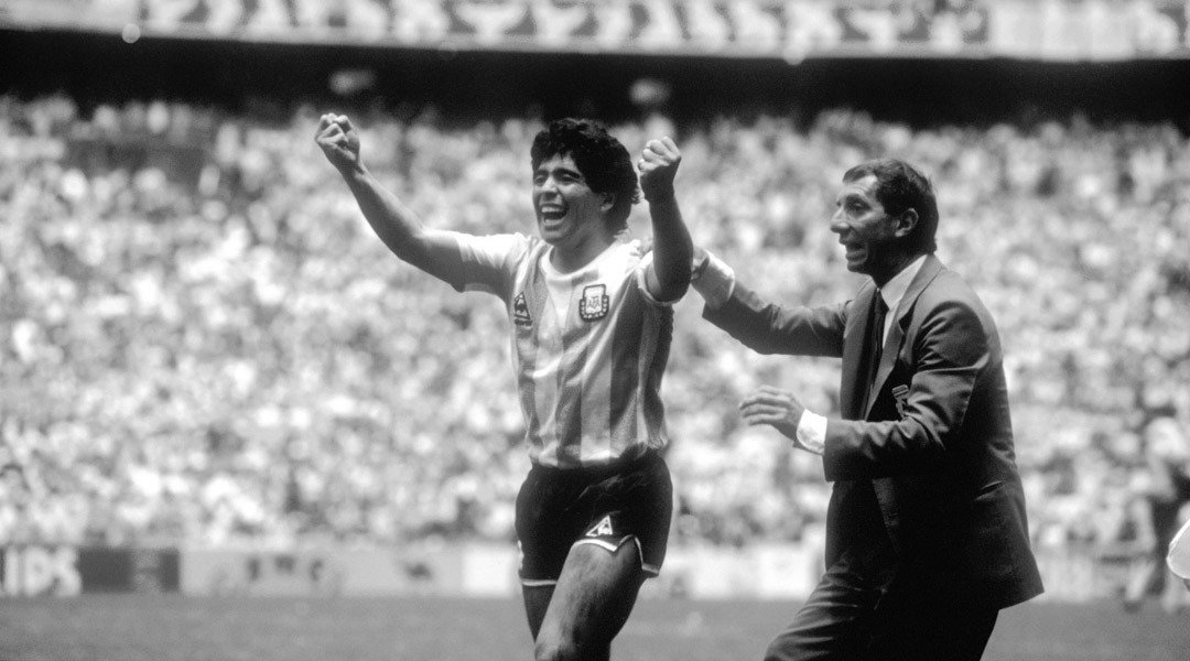 Maradona y Bilardo