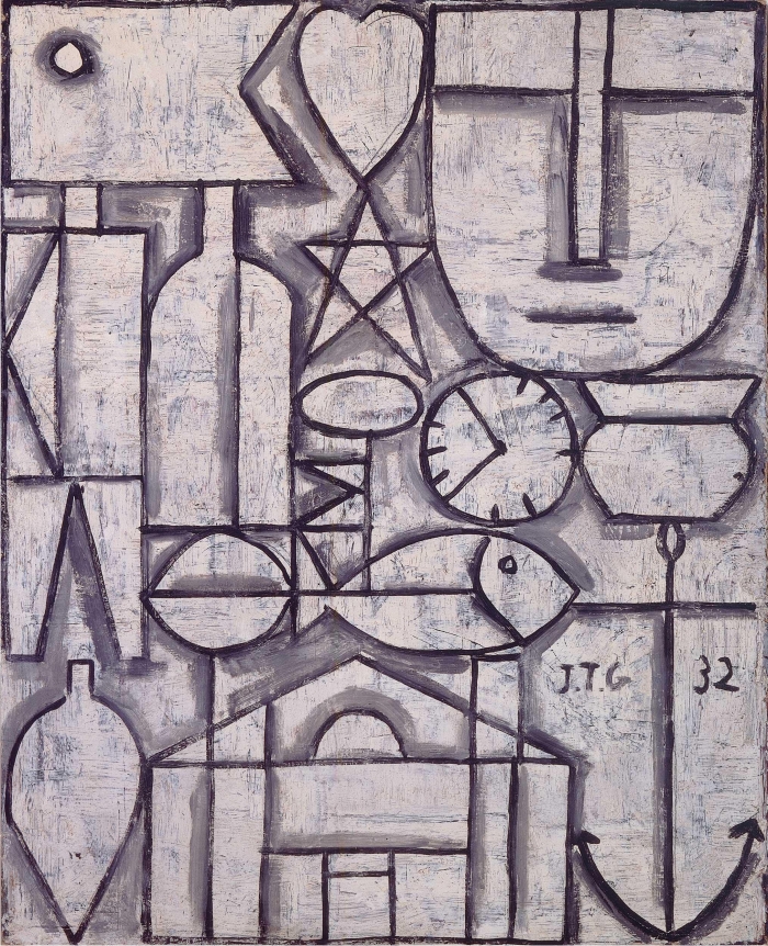 Arte constructivo. 1932. Colección privada, Suiza. Sucesión Joaquín Torres-García.
