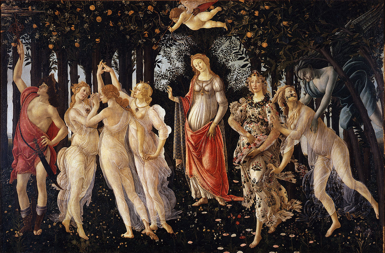 La primavera. Sandro Botticelli.