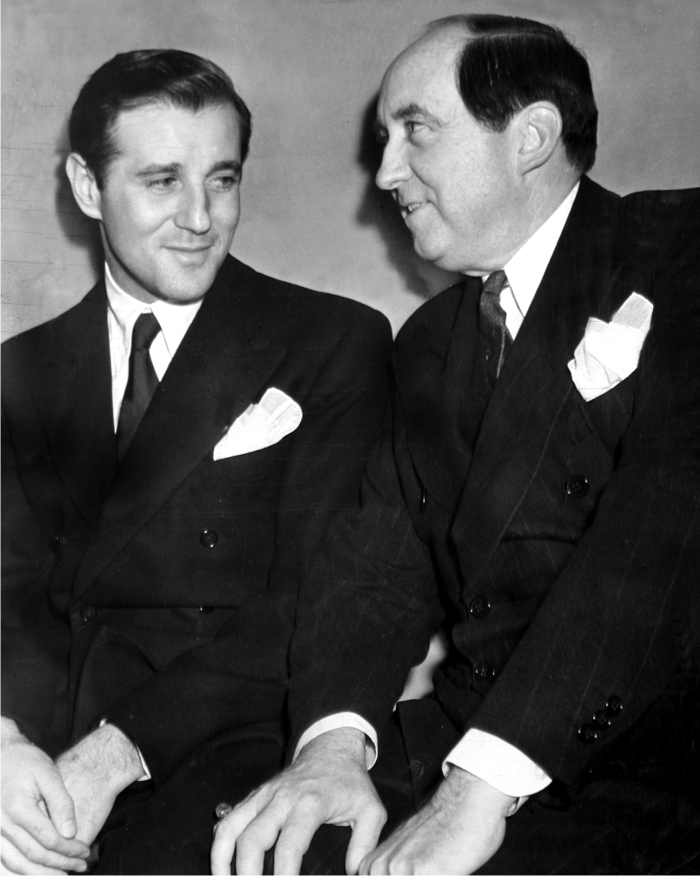 Bugsy Siegel con Jerry Giesler. Foto: Cordon.
