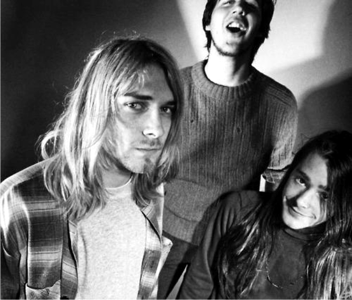 Nirvana cambiaron de sonido pero consiguieron mantener el look raído durante toda su carrera. Imagen: Geffen.