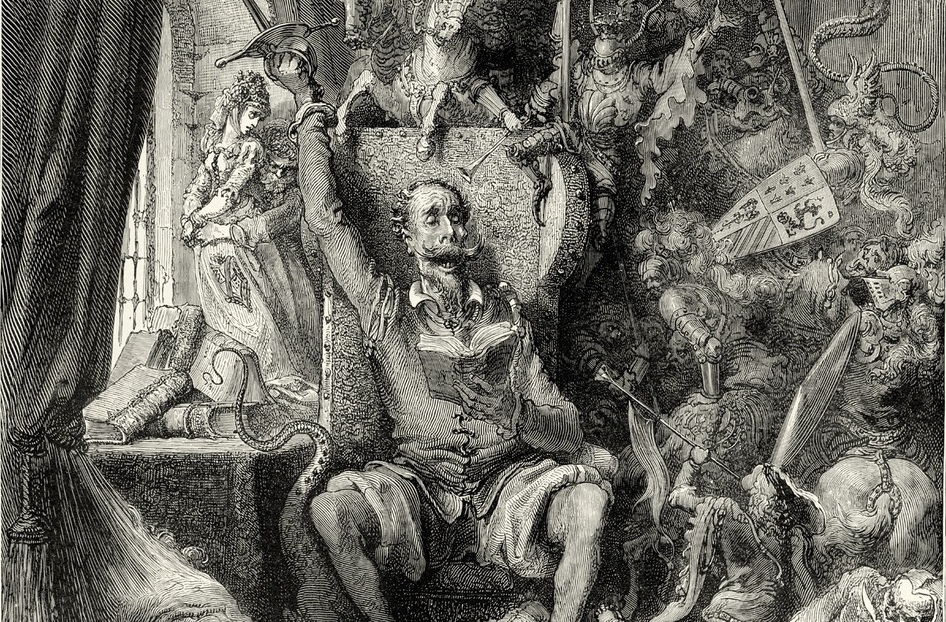 Don Quijote. Gustave Doré (1863)