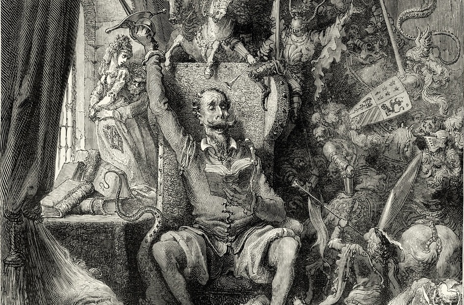 Fanfic: cuando la ficción se asomó al abismo 1 Don Quijote. Gustave Doré (1863)