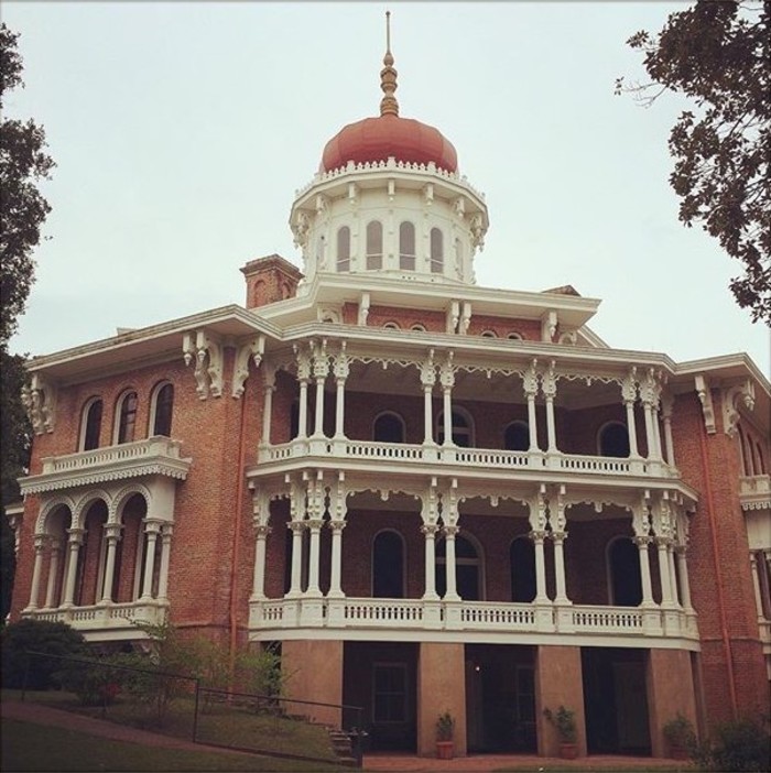 La mansión Longwood, en Natchez, la casa octogonal más grande de Estados Unidos.