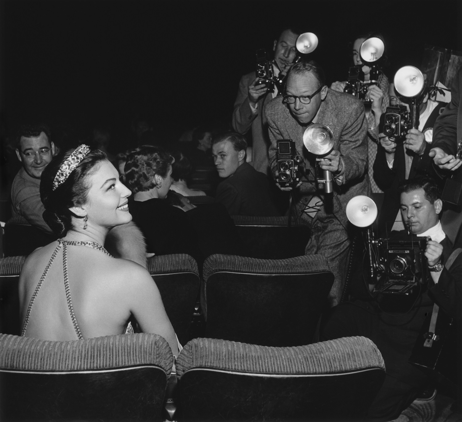 Ava Gardner, 1954. Fotografía: Getty Images.