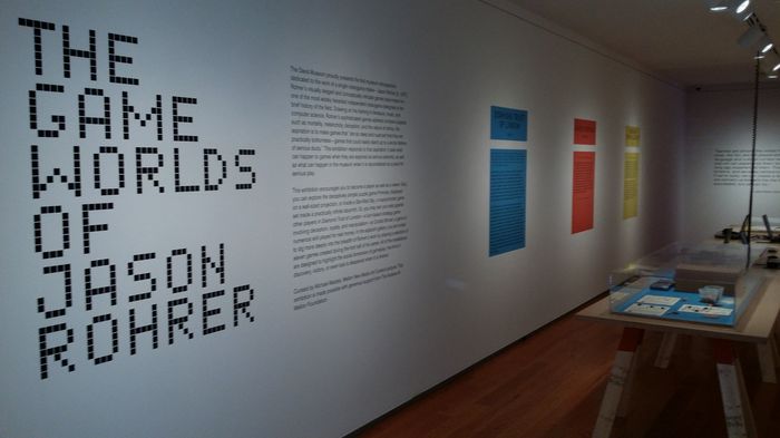 Jason Rohrer: cuando el videojuego entró en los museos 2 The Game Worlds of Jason Rohrer. Imagen: CC