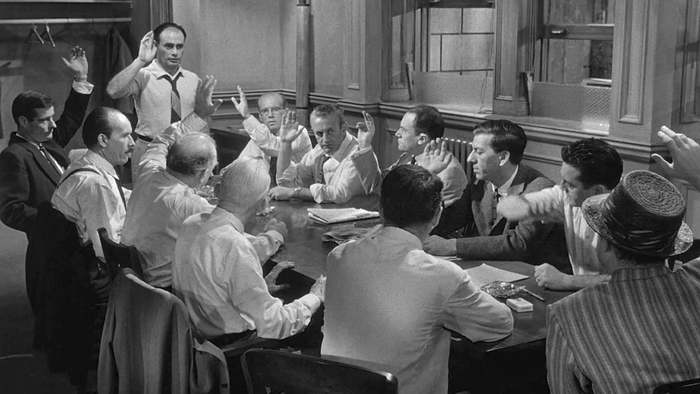 Doce hombres sin piedad, 1957. Imagen: Metro-Goldwyn-Mayer / Orion-Nova Productions.