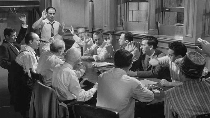 Asúmelo ya: debatir no sirve para nada de lo que siempre has creído 6 Doce hombres sin piedad, 1957. Imagen: Metro-Goldwyn-Mayer / Orion-Nova Productions.