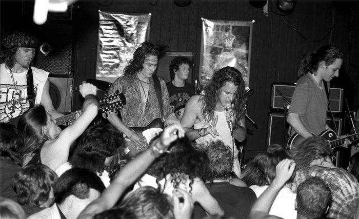 Pearl Jam, 1990. Imagen cortesía de trendom.co