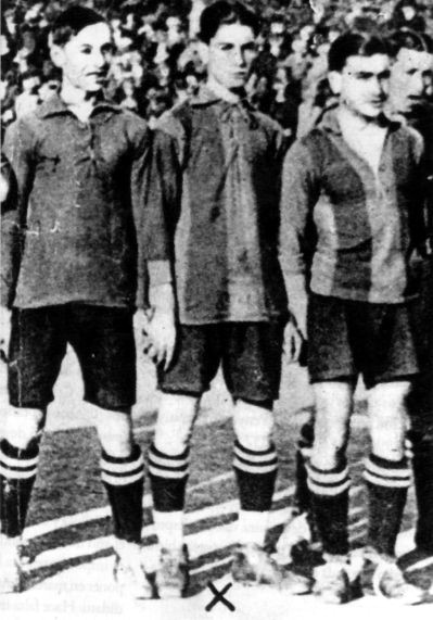 Un futbolista en Hollywood 2 Garchi (centro) en el Fútbol Club Barcelona. Foto: DP.