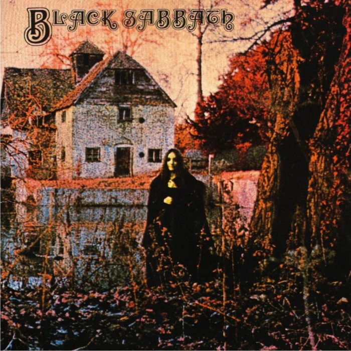 Portada del primer disco de Black Sabbath. Imagen: Vertigo.