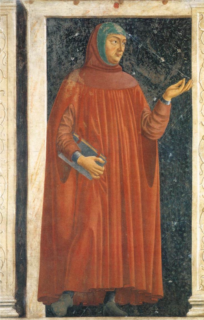 Petrarca Andrea del Castagno 1350 Galleria degli Uffizi Florencia