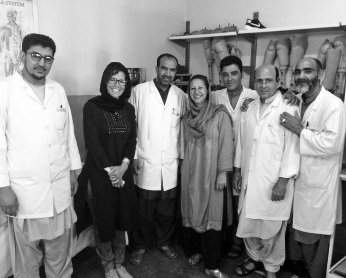 Foto 1 Lorena Verbena Centro Ortho Kabul