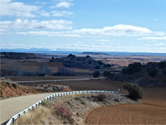 foto 6. el solitario sur de Soria en la frontera de Aragón