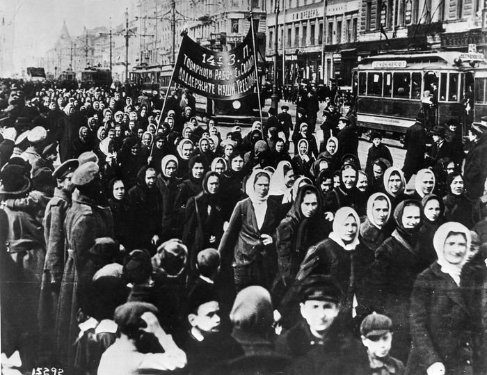 1917 International Womens Day Petrograd