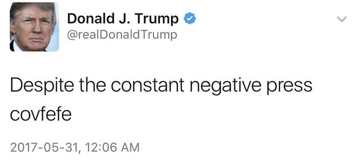 DonaldTrumpcovfefe